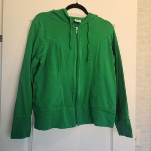 Unbranded Green Women's Hoodie Sizw XL Euc